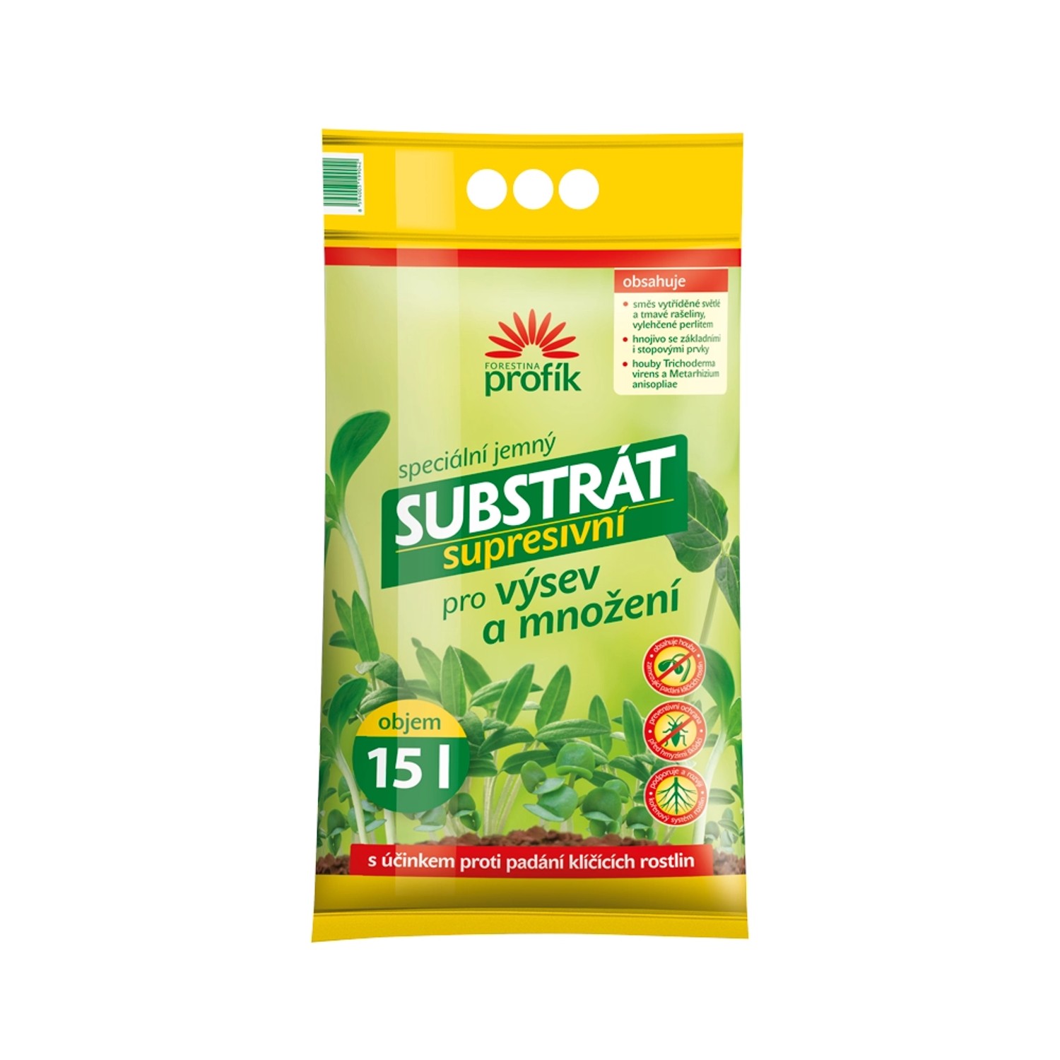 Profík - supresivní substrát pro výsev a množení 15 l