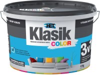 HET Klasik COLOR Tónovaná interiérová barva KC 0417 modrá azurová, 4 kg
