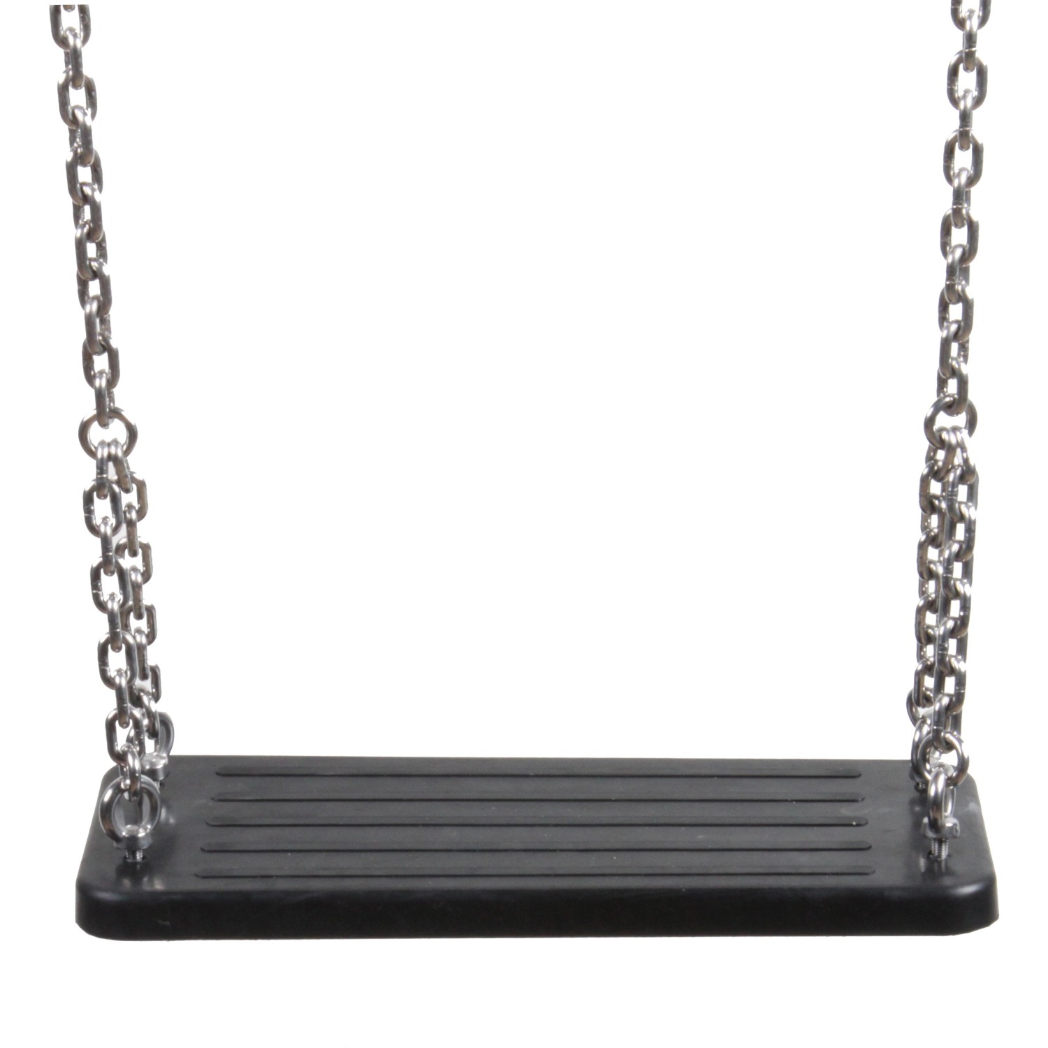 SwingKing Houpačka s gumovým sedátkem a ocelovým řetězem, 45 x 18 cm