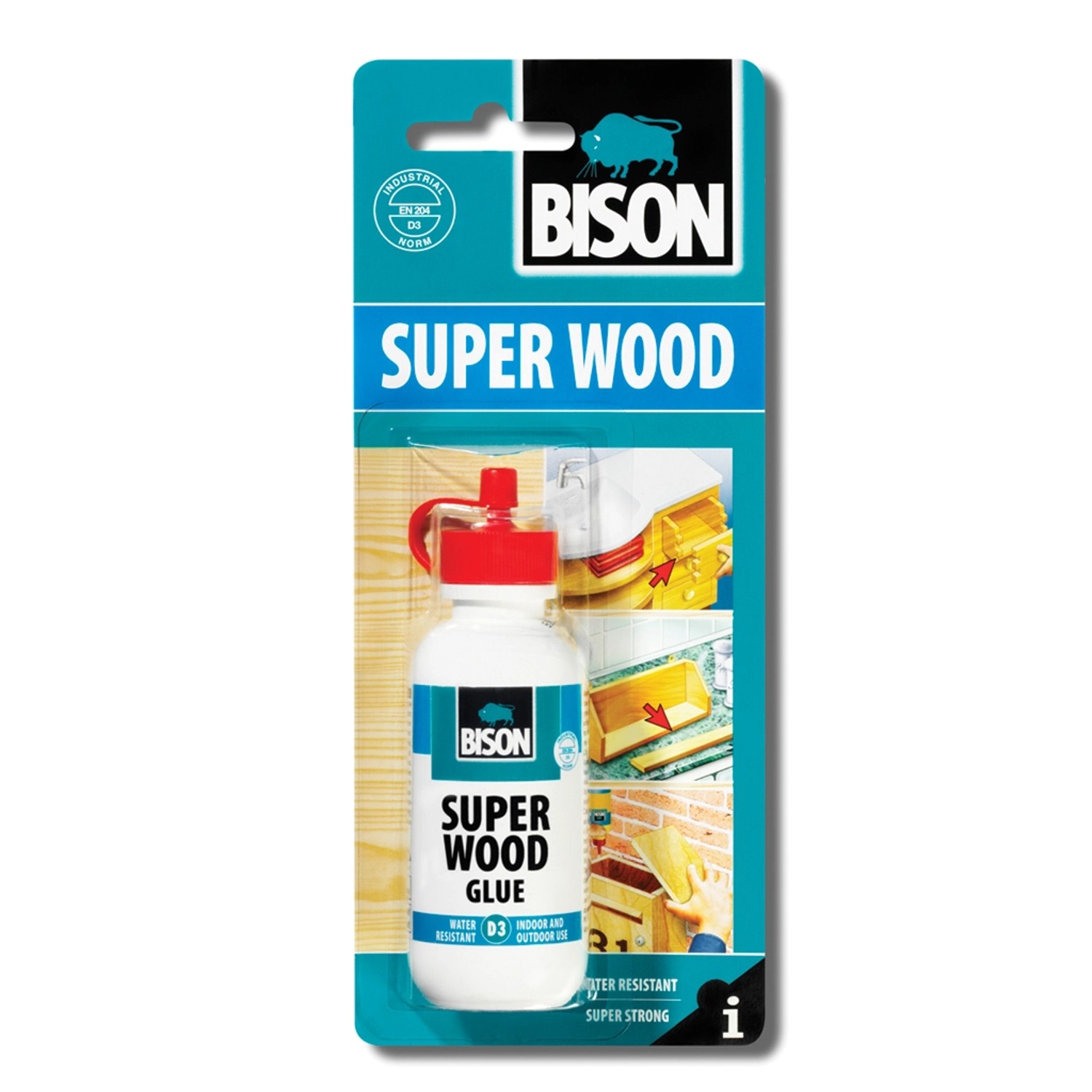 BISON Lepidlo na dřevo SUPER WOOD, 75 g