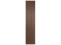 Fibrotech Akustický panel Quanti, vlašský ořech/černá plsť, 244 x 52 x 1,8 cm