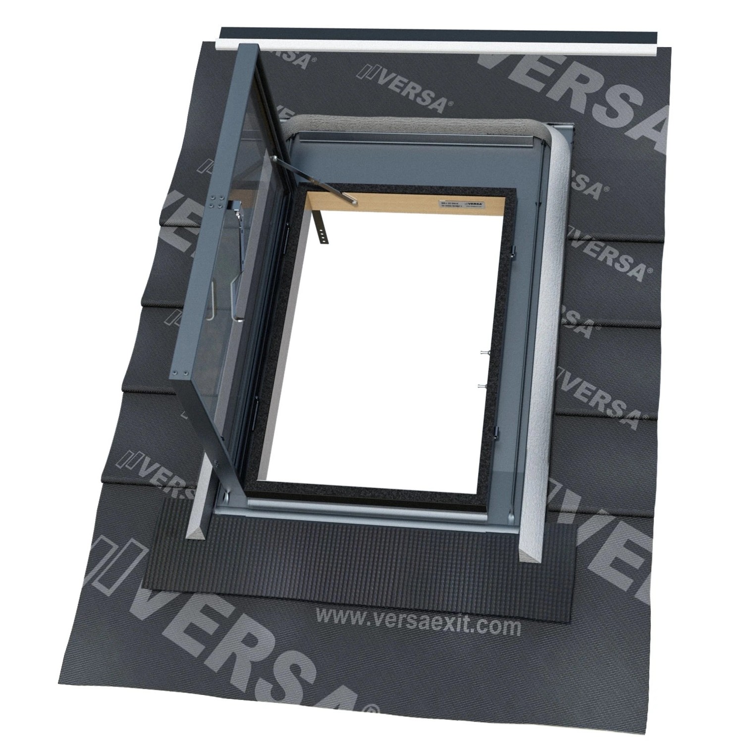 EGIBI Střešní výlez univerzální L/P, dřevo 2sklo WVD+ V4, lemování EPDM, 47x73cm