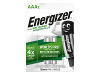 Energizer Dobíjecí baterie Power Plus AAA 2 ks Energizer Dobíjecí baterie Power Plus AAA 2 ks