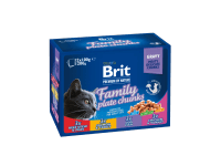 Brit Kapsička pro kočky Premium Cat Pouches Family Plate 1200 g (12x100 g) Brit Kapsička pro kočky Premium Cat Pouches Family Plate 1200 g (12x100 g)