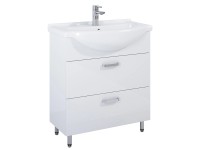 Maximus Skříňka pod umyvadlo Eve, 2 zásuvky, lesklá bílá, 70 cm Maximus Skříňka pod umyvadlo Eve, 2 zásuvky, lesklá bílá, 70 cm