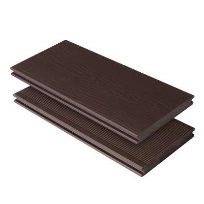 KOVALEX Terasové prkno WPC STRUKTURO vzhl.dřeva, plné čoko.hnědé 20x145x3000mm