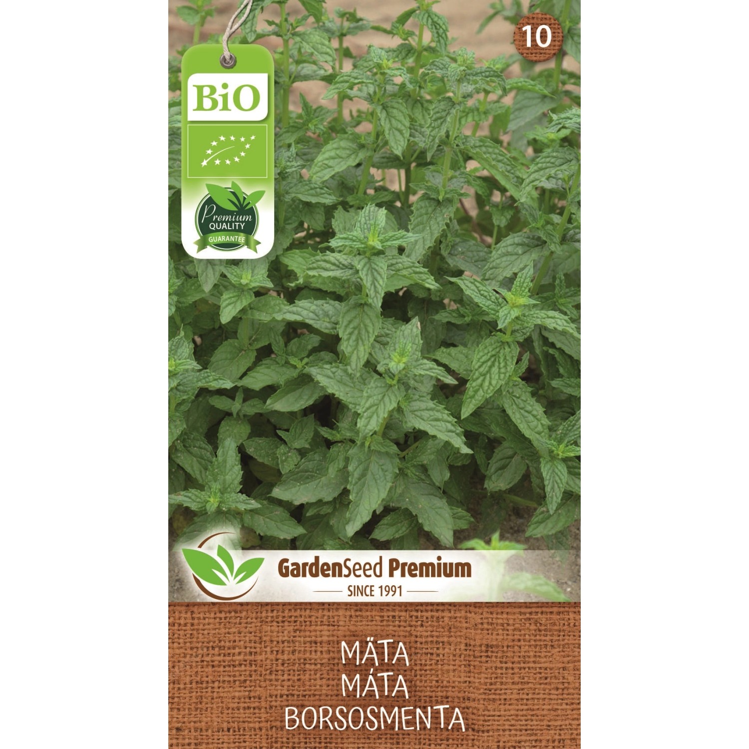 GardenSeed Premium Semínka BIO Máta