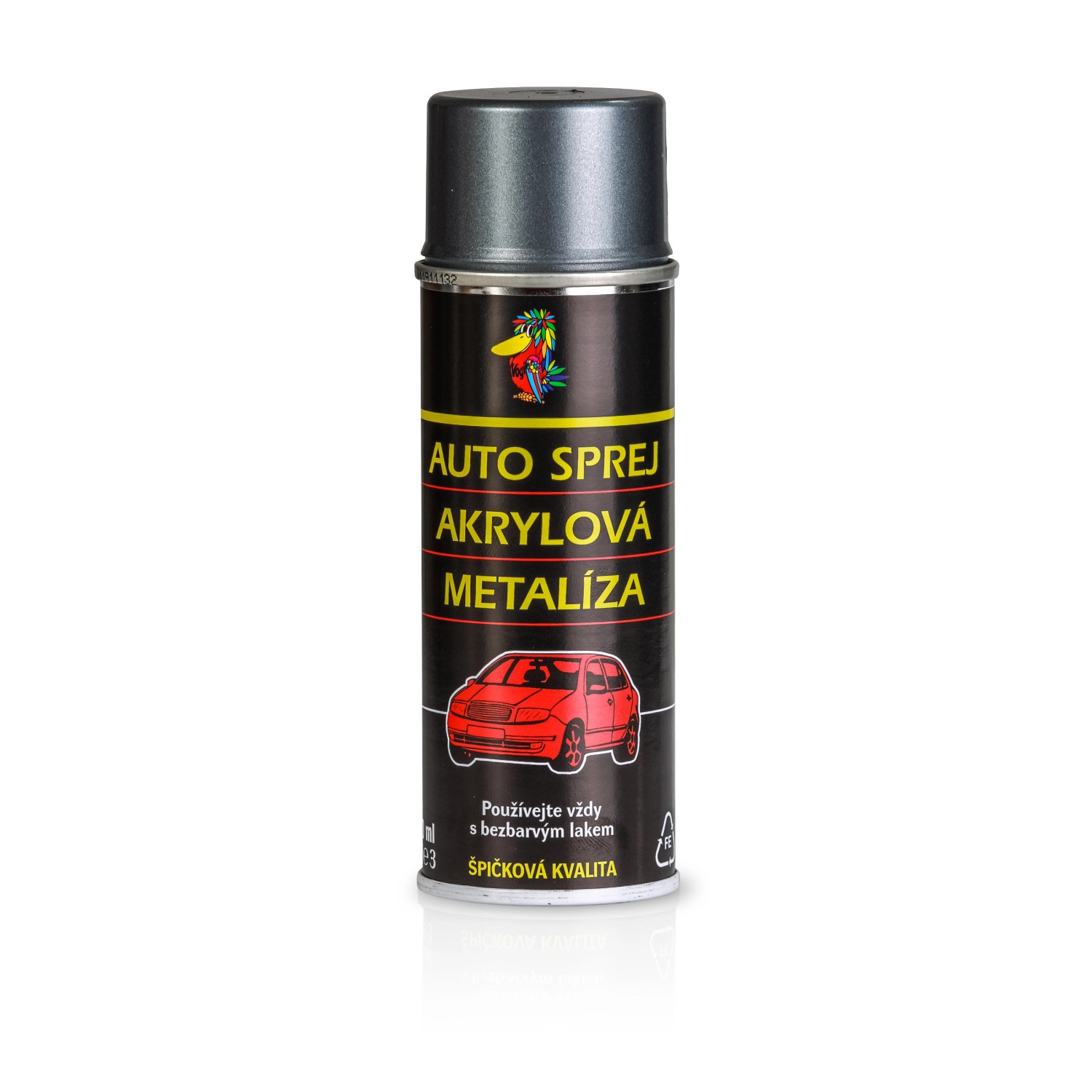 Auto sprej šedá metalická 200ml