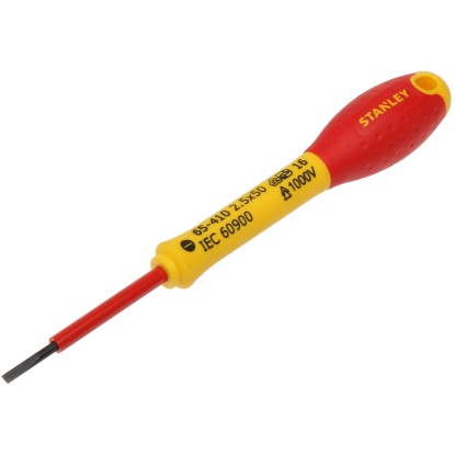 STANLEY FATMAX Šroubovák plochý izolovaný SL 2,5 x 50 mm