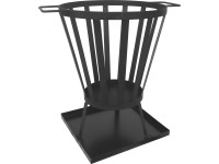 Koš na oheň kovový 43 x 44 x 33 cm