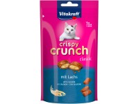 Vitakraft Křupavé polštářky pro kočky Crispy Crunch losos, 60 g