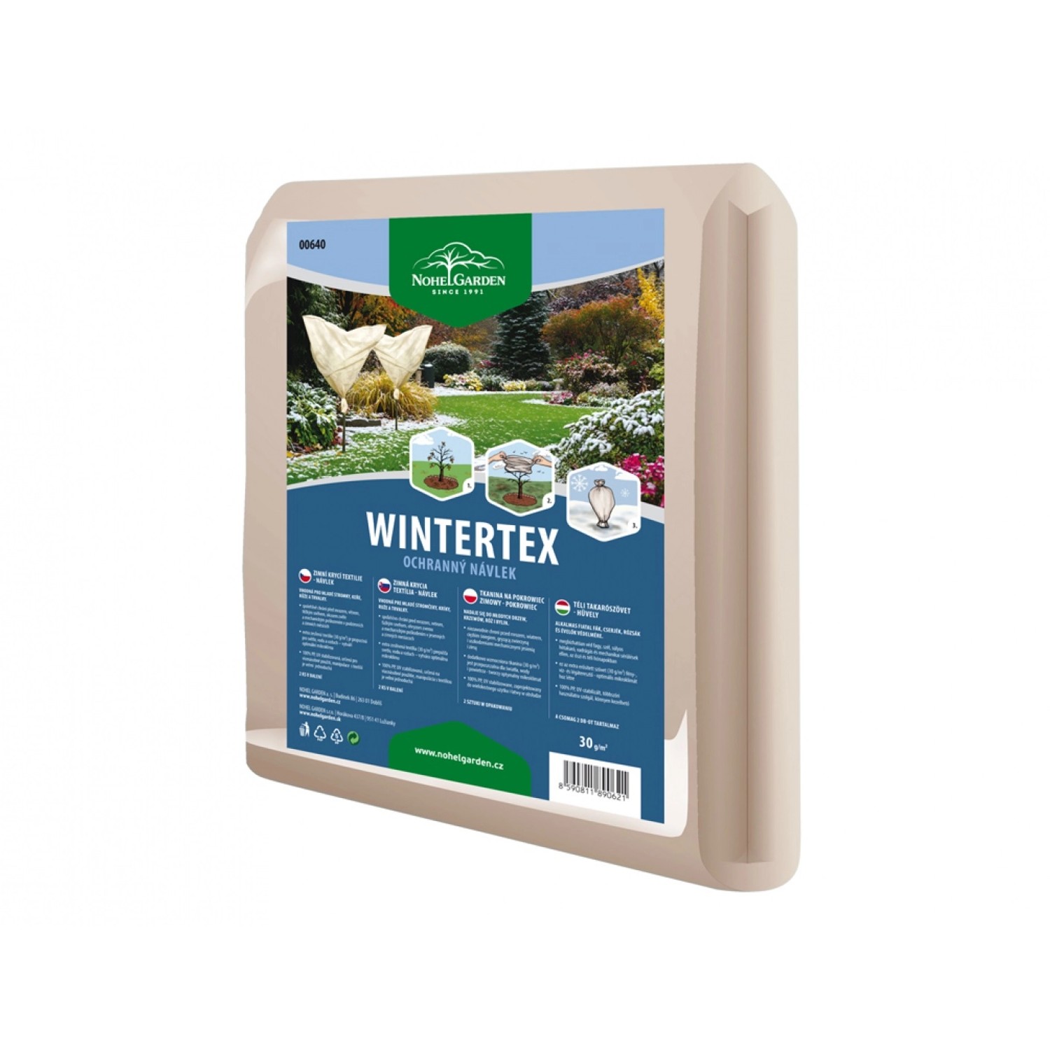 Nohel Garden Ochranný návlek na keře WINTERTEX, 30 g, 40 x 75 cm, 2 ks