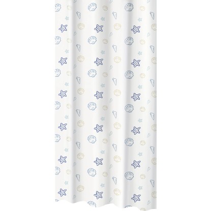 BWO Maggie sprchový závěs modrý 180 cm x 200 cm