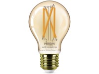 Philips Smart LED žárovka Filament E27 A60, 7W, 640lm, 2000-5000 K, jantarová