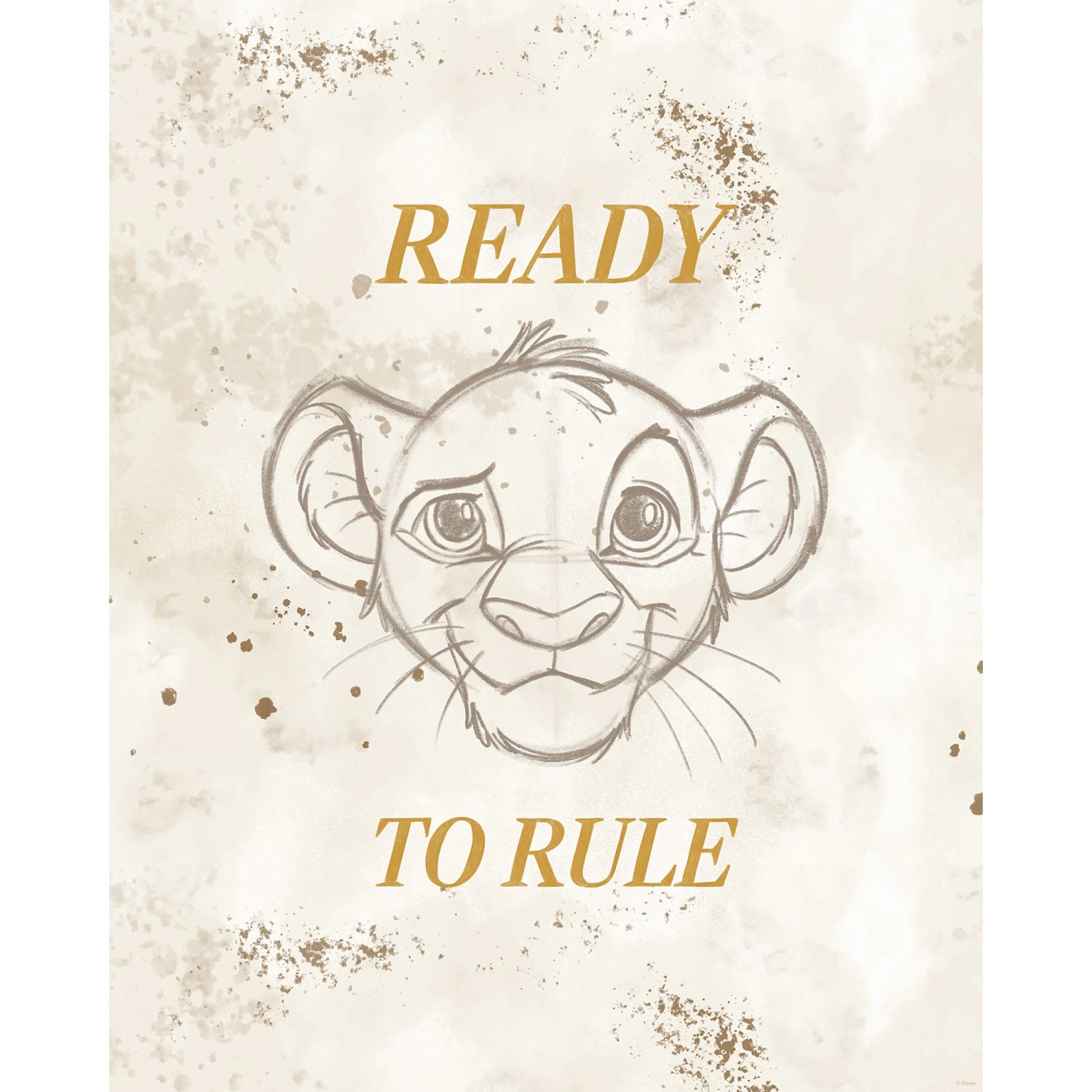 Komar Plakát Disney The Lion King Ready to Rule 40 x 50 cm