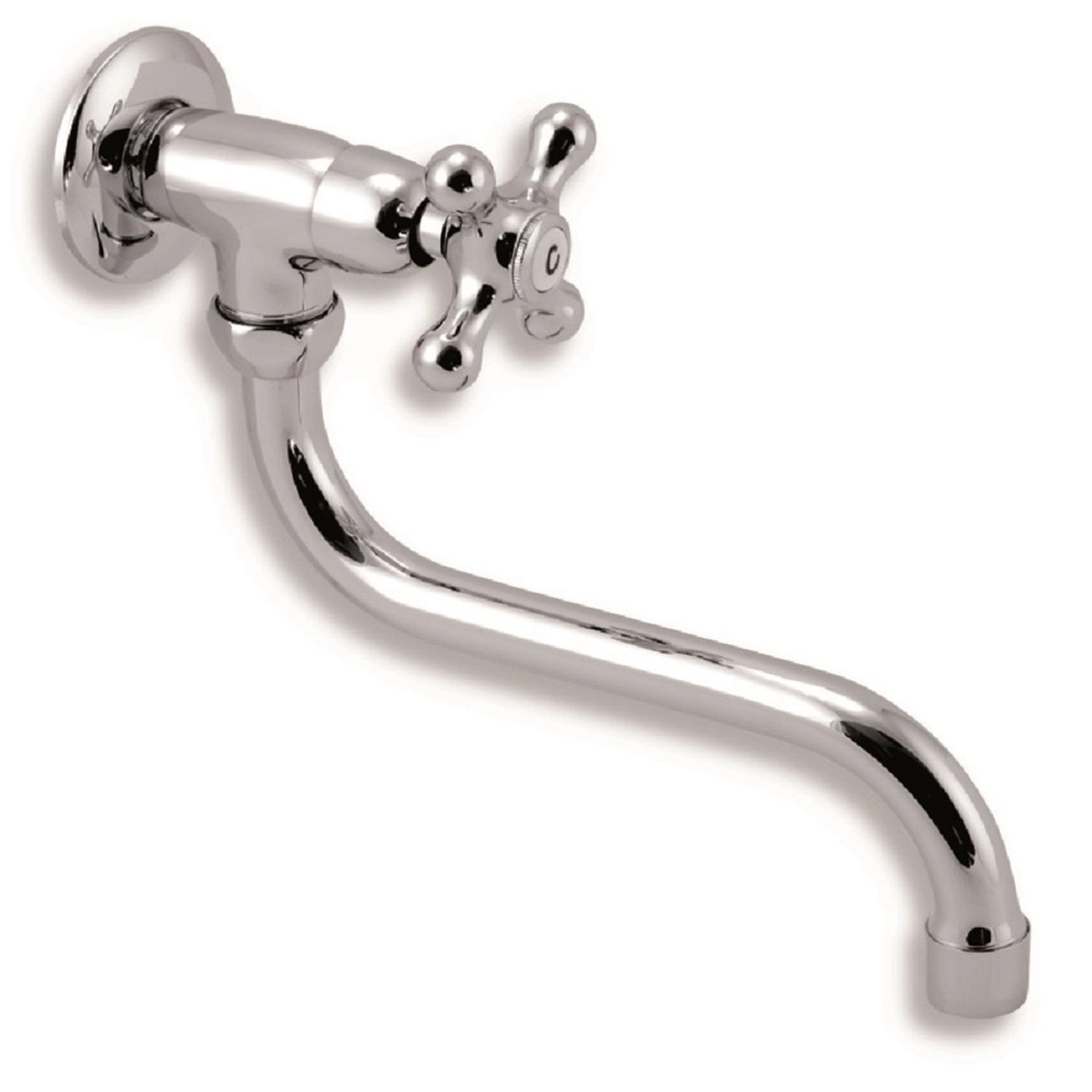 Umyvadlový ventil s otočným ramínkem Novaservis Titania Retro II chrom 99107.0