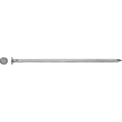 LUX-TOOLS Drátěný hřebík s ploch.hlavou bez povrch.úpravy pr. 7,0x210 mm, 1 kg