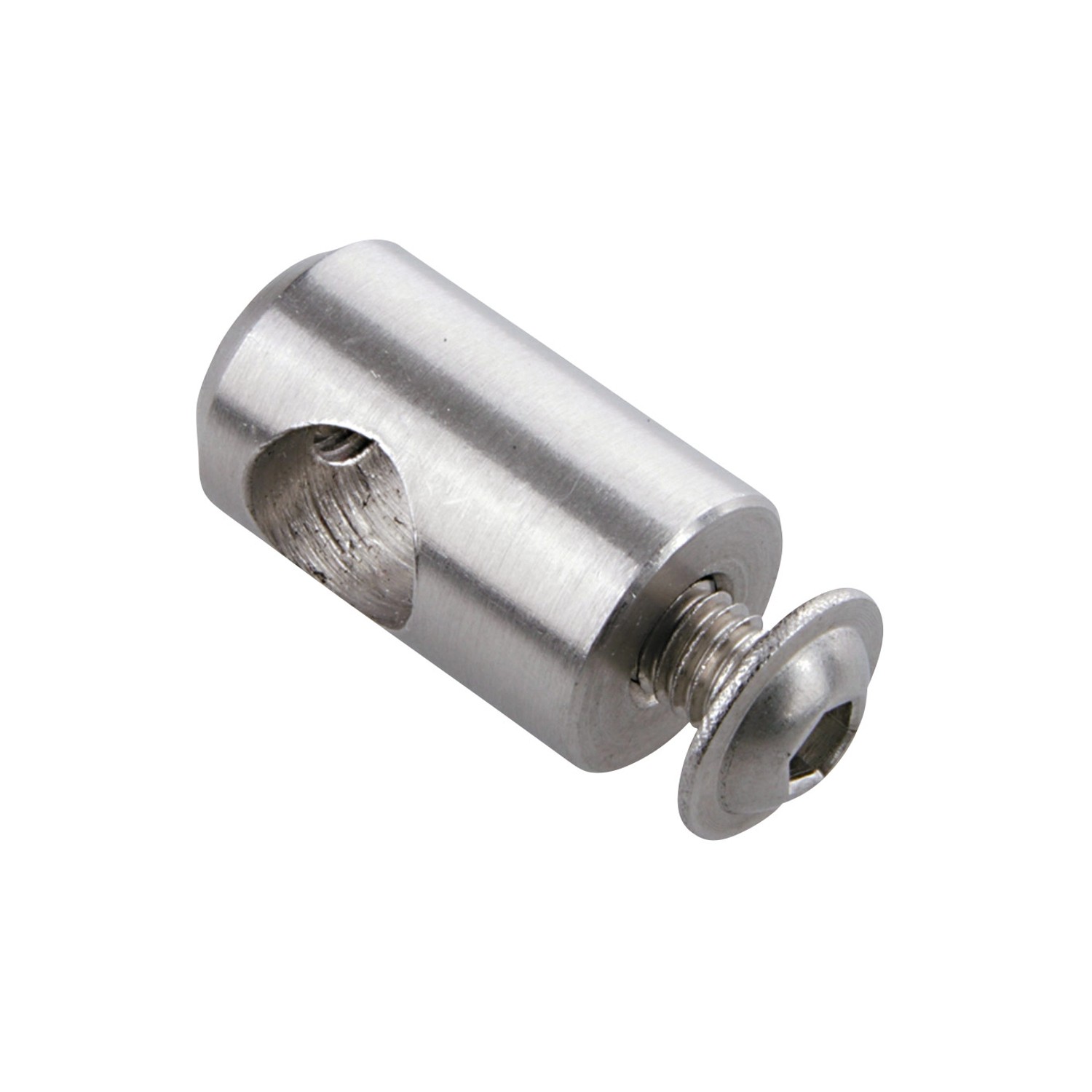 Svěrný držák pro plechové výplně V2A, 4 ks