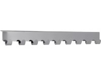 Siro Věšák na dveře 2303 kov chrom lesklý délka 366 mm samolepicí