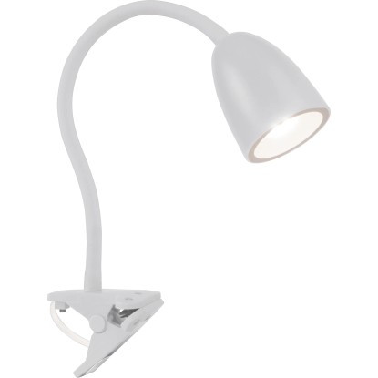 OBI LED lampa s klipem Vidorni flexibilní bílá