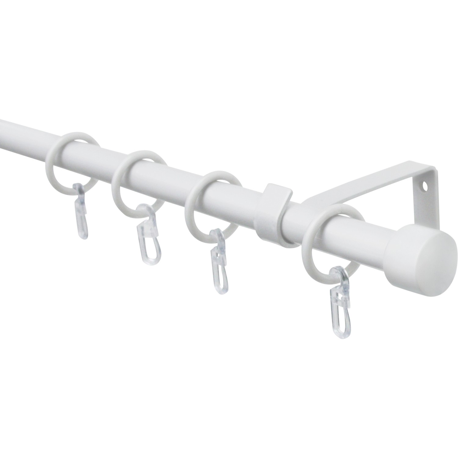 Gardinia Záclonová souprava pro 1 tyč průměr 16/13 mm bílá 134 cm x 5,5 cm