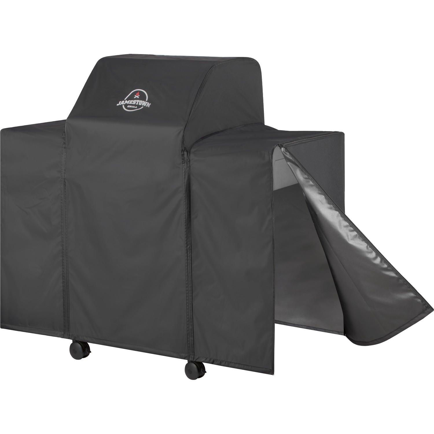 Jamestown Ochranný obal pro plyn. gril Knox se 2 hořáky a spod. skříňkou, černý