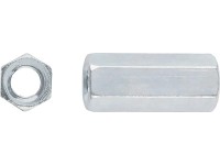 LUX-TOOLS Spojovací matice pozinkovaná M6 x 30 mm, pr. 10 mm - na váhu LUX-TOOLS Spojovací matice pozinkovaná M6 x 30 mm, pr. 10 mm - na váhu