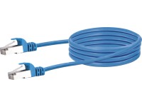 Schwaiger Síťový kabel CAT 6 (S/FTP), modrý, 0,5 m