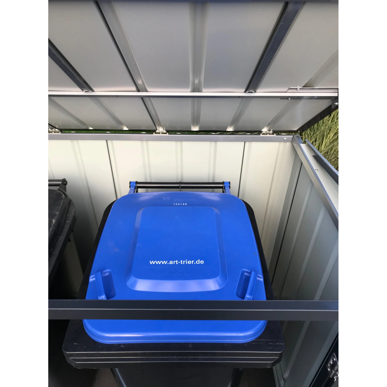 Globel Box Na Popelnice 5 X 3 K Domku Pro 2 Popelnice 240 L Antracitov globel-box-na-popelnice-5-x-3-k-domku-pro-2-popelnice-240-l-antracitov