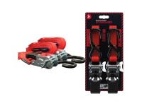 Quickloader Dvoudílný popruh s ráčnou Standard 800 kg, 4,5 m x 25 mm, 2 ks