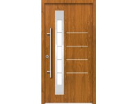 SPLENDOOR Vchodové dveře ThermoSpace BERLIN PRIME RC2 dub zlatý 100 L