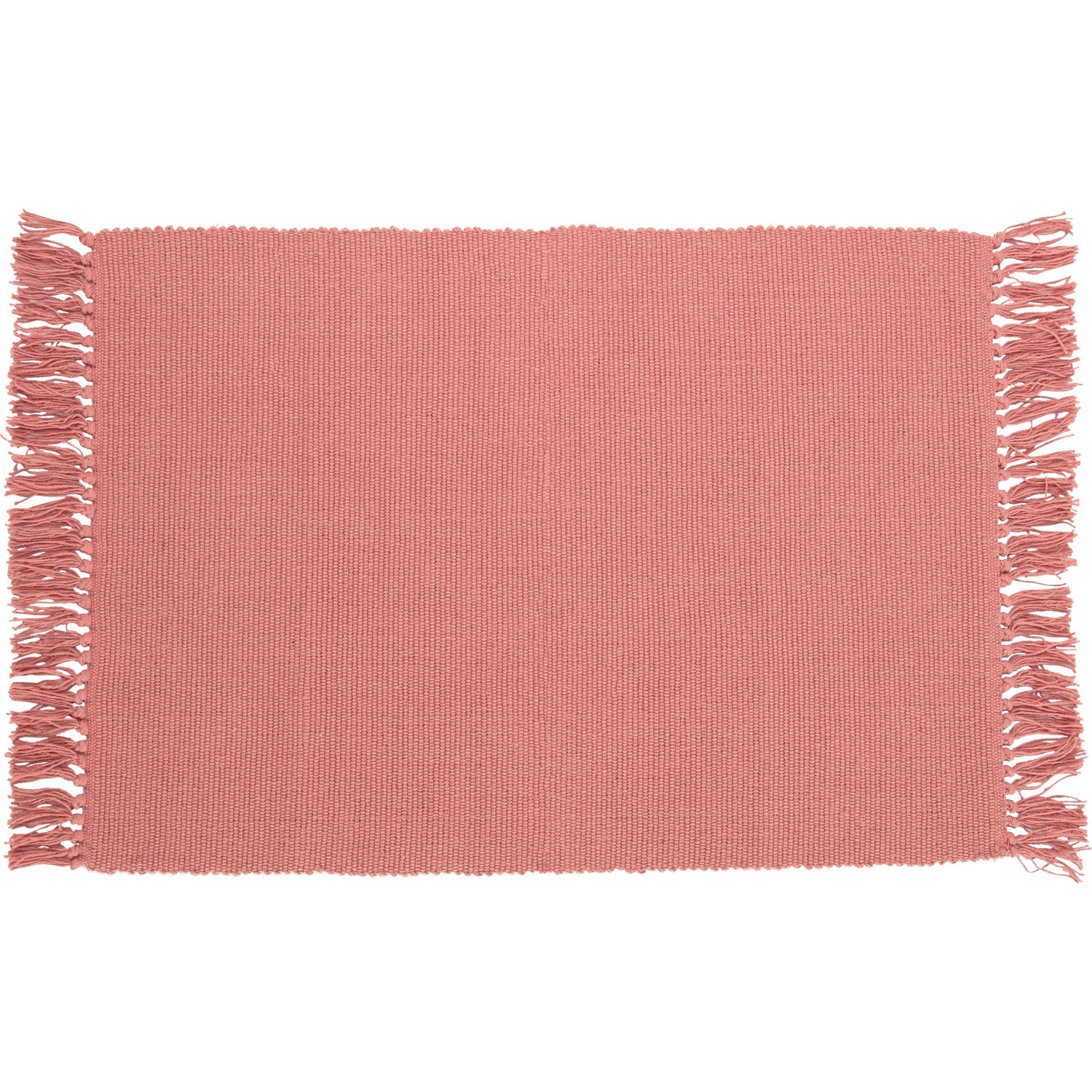 OBI Bavlněný koberec Uni terakota 50 x 80 cm