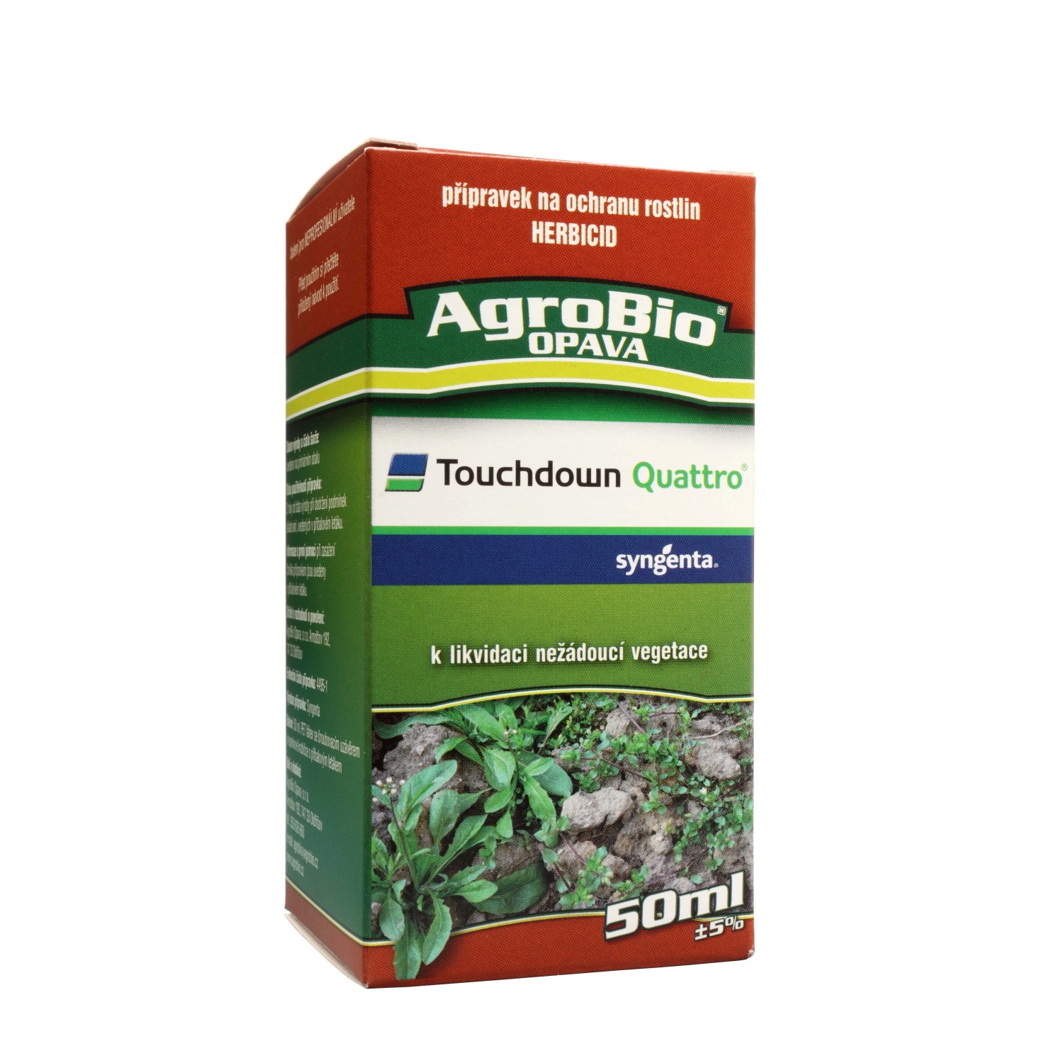 AgroBio Opava Herbicid na plevel TOUCHDOWN QUATTRO 50 ml koupit v OBI