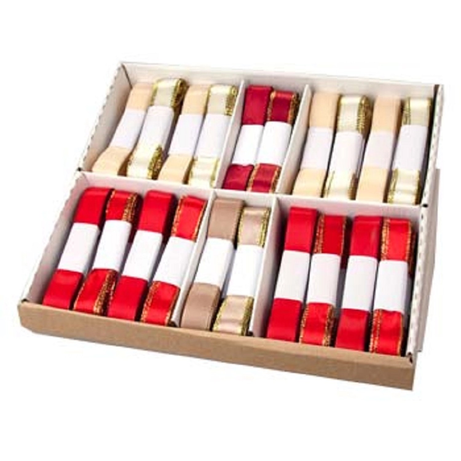 Ditipo Látková stuha taft a satén, různé druhy, 1 ks