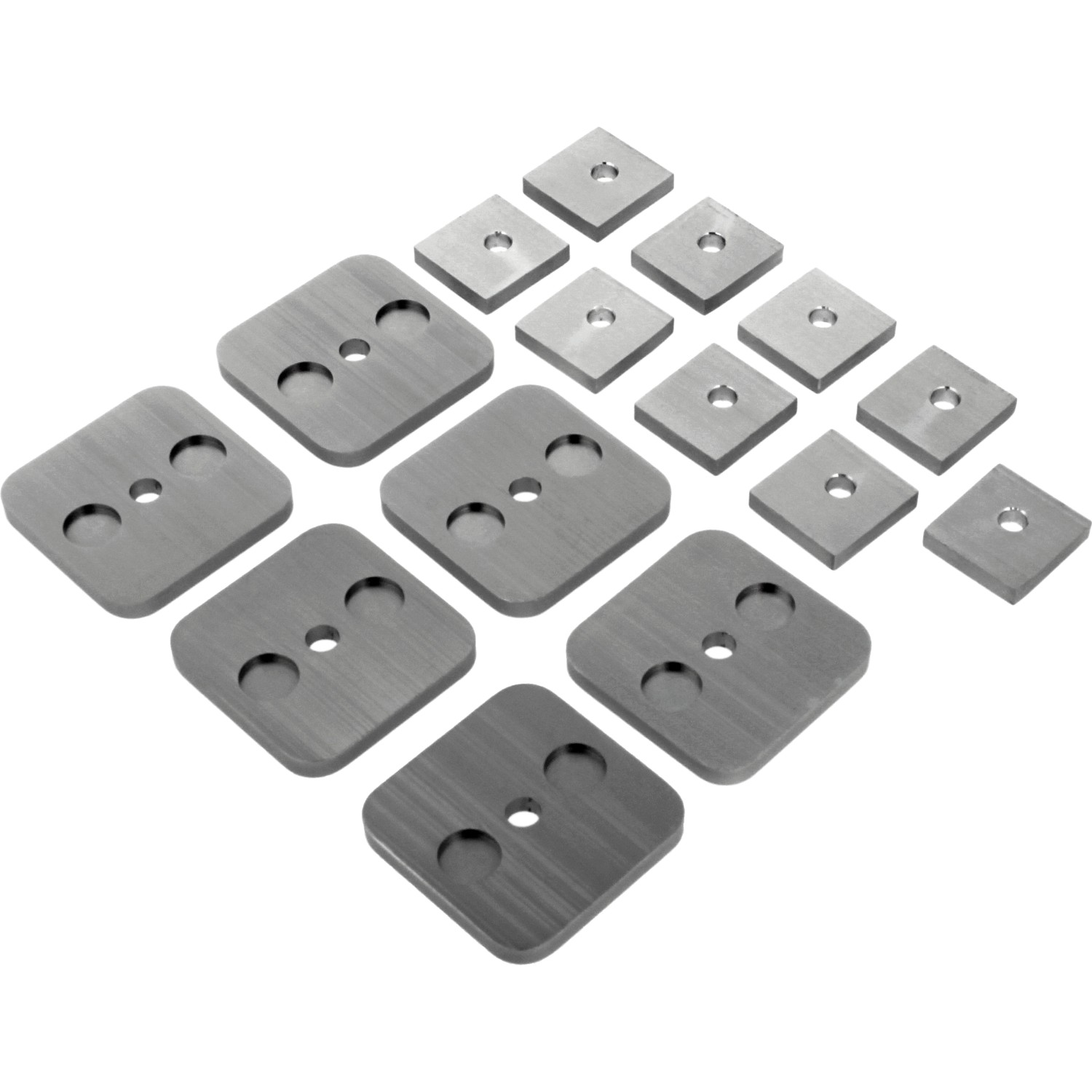 Novadoors Sada distančních profilů pro systém posuvných dveří Nova 418 nerez