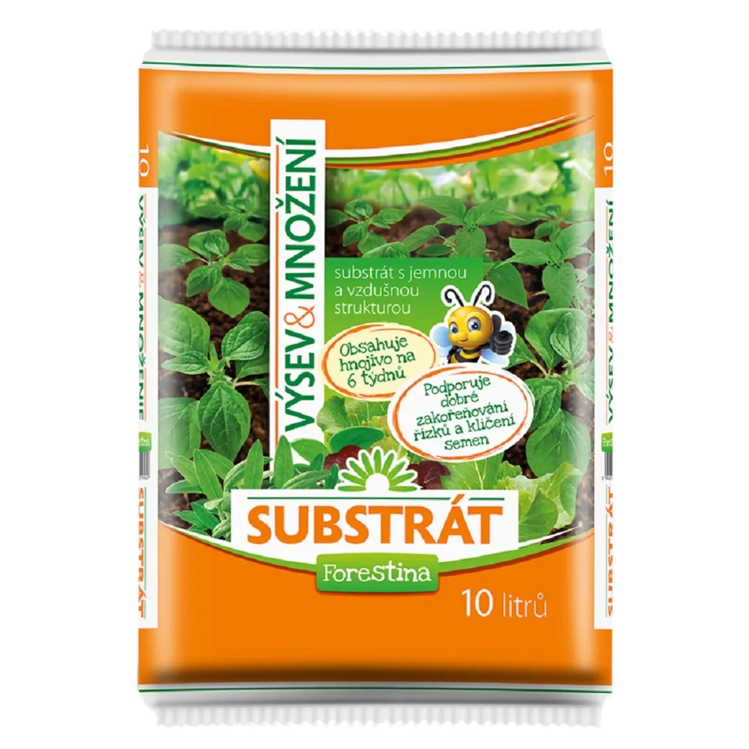 FORESTINA standard Substrát pro výsev a množení 10 l