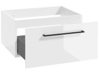 Defra Skříňka pod desku METRO SYSTEM B60 1Z, bílý lesk, 60 x 30 x 45 cm