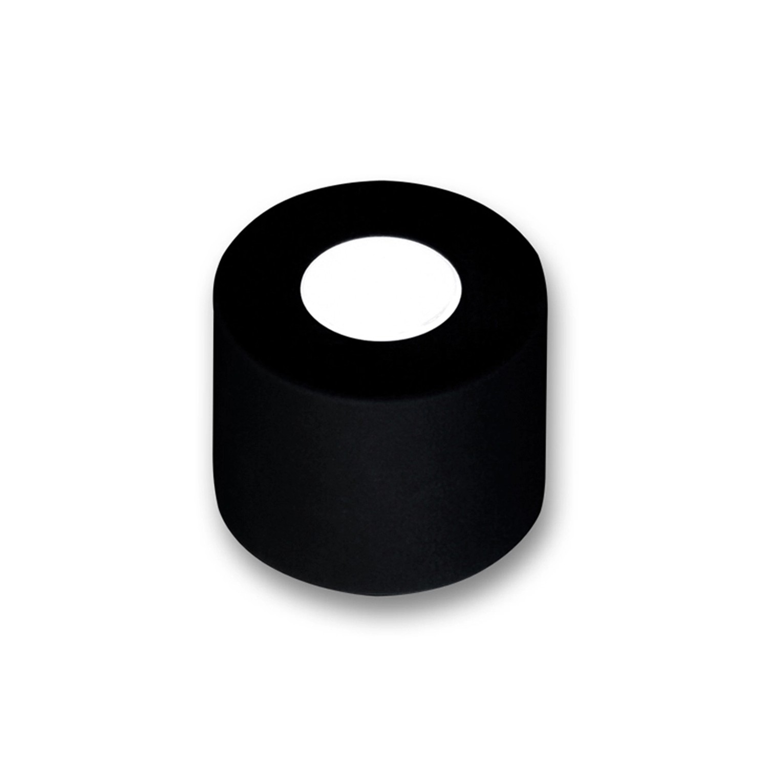 Knoflík 01056 plast černobílý 30 mm x 30 mm x 23 mm