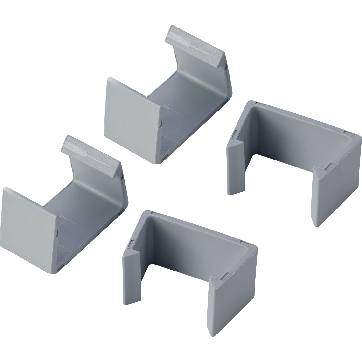 Spojky pro lounge sestavu Vamo, šedé, 4 ks