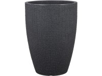 Scheurich Květináč Barceo High průměr 29 cm x 40 cm Stony Black