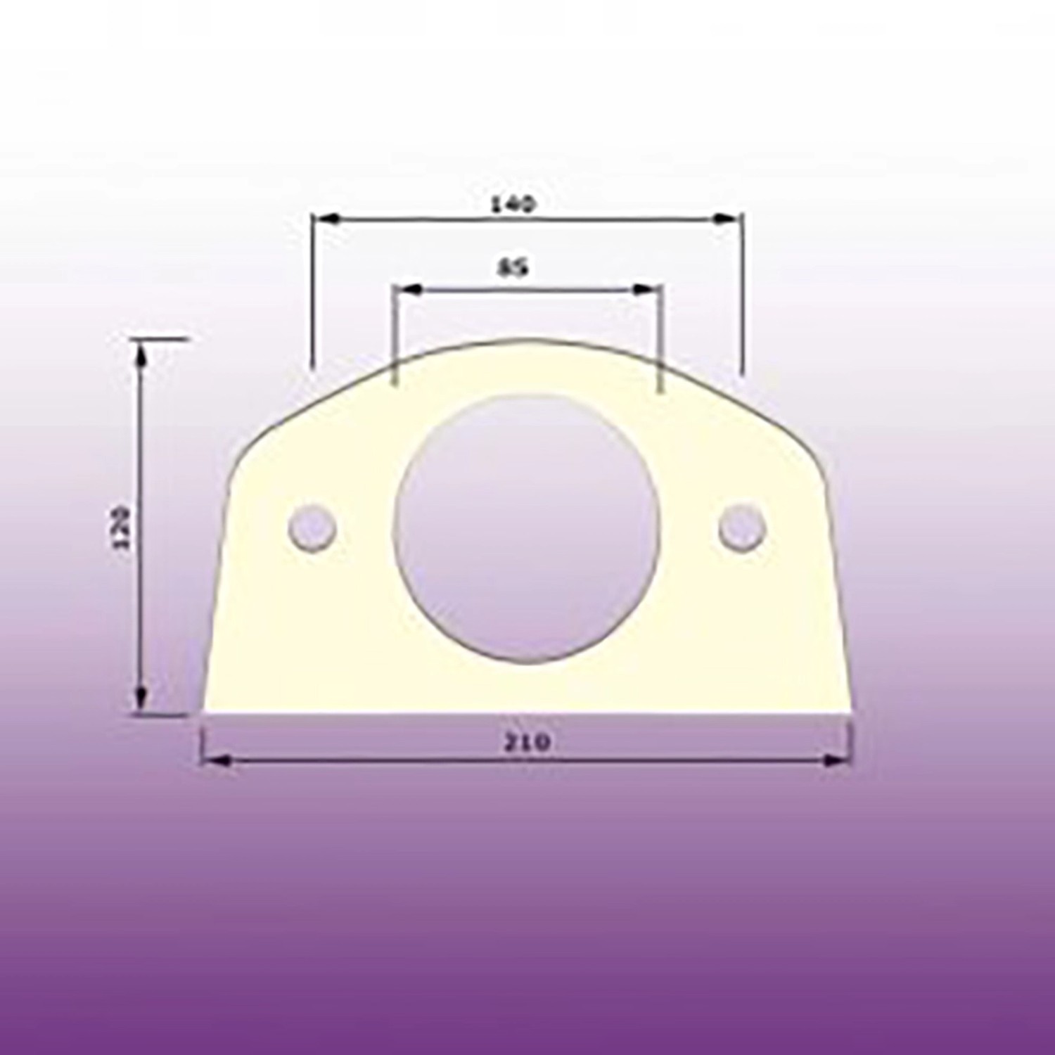 Těsnění WC kombi mezi nádrž a mísu typ F