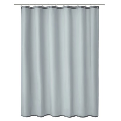 Kleine Wolke Sprchový závěs Rica stříbrný 180 x 200 cm