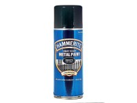 Hammerite Přímo na rez barva na železné kovy ve spreji hladká tmavě zelená 400ml