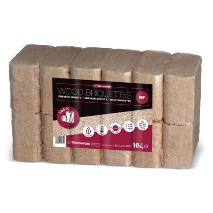 EP Resources Brikety z dubového dřeva 10 kg