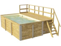 Weka Nadzemní bazén 595 pískový, 500 x 315 x 203 cm Weka Nadzemní bazén 595 pískový, 500 x 315 x 203 cm