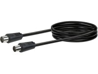 Schwaiger Anténní připojovací kabel 1,5 m černý Schwaiger Anténní připojovací kabel 1,5 m černý