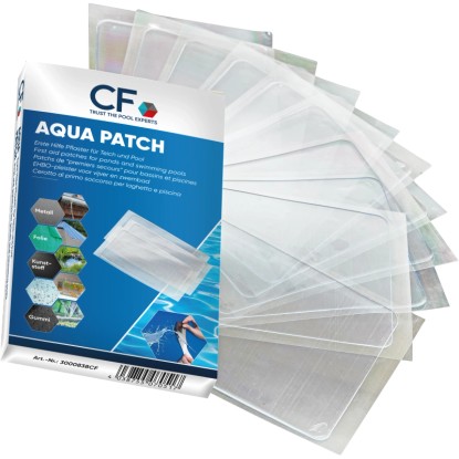 CF Group Opravné samolepicí průhledné podložky Aqua Patch, 10 ks