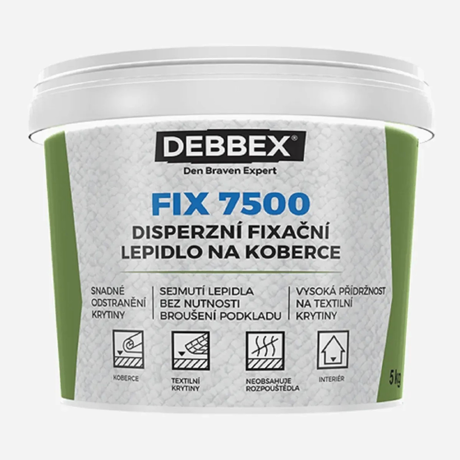 Den Braven Lepidlo disperzní fixační FIX 7500, 5 kg