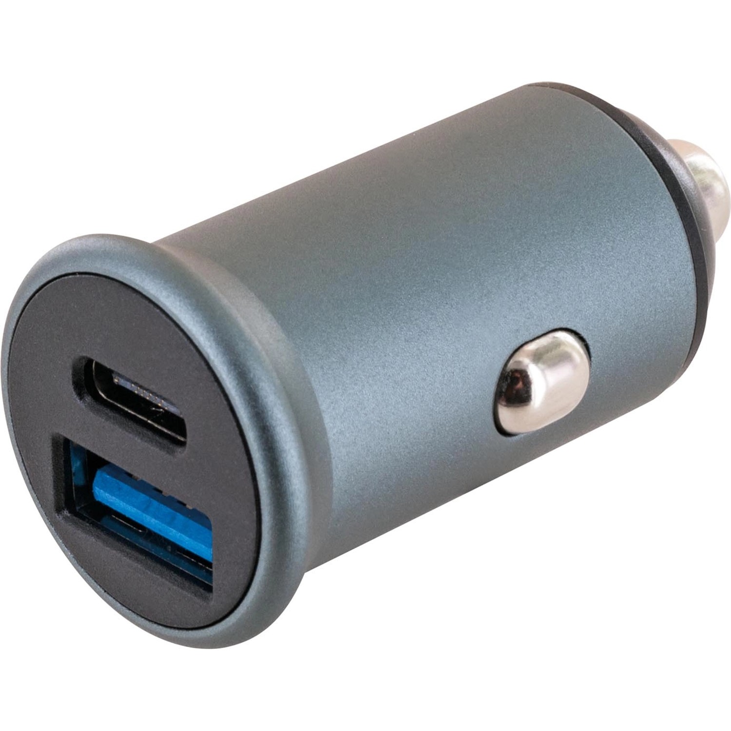 Schwaiger Nabíječka do auta 1xUSB-A + 1xUSB-C, 12/24V