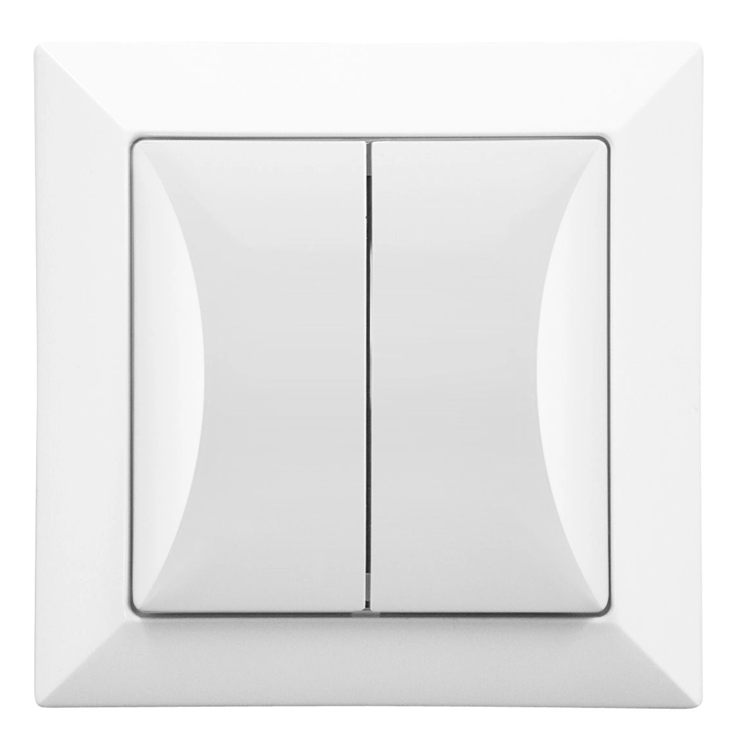 Vypínač sériový Pola, bílá